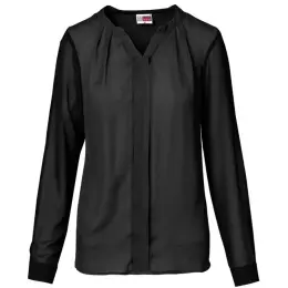 Ladies Long Sleeve Zenobia Black
